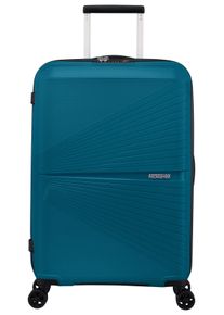 Hartschalen-Trolley American Tourister "AIRCONIC, in verschieden Farben und Gr&ouml;&szlig;en", Damen, Gr. B/H/T: 45cm x 67cm x 26cm 67 l, blau (deep ocean), Polypropylen, Koffer Hartschalen-Trolley, Koffer Reisegep&auml;ck Koffer Reisekoffer TSA-Zahlenschloss