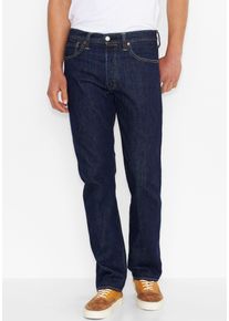 Levi's Straight-Jeans LEVI'S "501 LEVI'S ORIGINAL", Herren, Gr. 28, L&auml;nge 32, blau (onewash), Denim/Jeans, Obermaterial: 100% Baumwolle, normal lang, Jeans Straight-Jeans, mit Markenlabel, Topseller