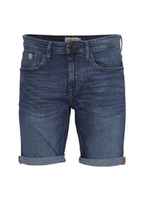Jeansshorts 11 Project "Shorts PRNias", Herren, Gr. M, N-Gr, blau (denim middle blau), Obermaterial: 98% Baumwolle CO. 2% Elasthan EL., Jeans Jeansshorts