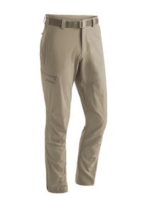 Funktionshose Maier Sports "Torid slim", Herren, Gr. 46, Normalgr&ouml;&szlig;en, beige (dunkelbeige), 90% Polyamid, 10% Elasthan, Hosen Funktionshose, Herren Wanderhose, atmungsaktive Outdoor-Hose, 4 Taschen, Slim Fit