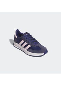 Sneaker adidas Sportswear "RUN 70S 2.0", Damen, Gr. 37, blau (dunkelblau, sandy pink, shadow navy), Leder, Textil, Schuhe Sneaker, inspiriert vom Design des SL72