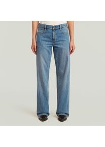 G-Star Raw Loose-fit-Jeans G-STAR "Judee Loose Wmn", Damen, Gr. 34, L&auml;nge 32, blau (faded blau glacier), Denim/Jeans, Obermaterial: 100% Baumwolle, loose fit, Jeans Loose-fit-Jeans, mit innenliegender M&uuml;nztasche