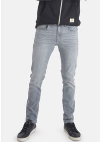 Slim-fit-Jeans Blend "JET MULTIFLEX", Herren, Gr. 33, L&auml;nge 30, grau (denim grau), Denim/Jeans, Obermaterial: 91% Baumwolle, 7% Polyester, 2% Elasthan, clean, slim fit lang, Jeans Slim-fit-Jeans, Baumwollmischung, slim fit
