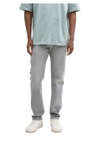 Slim-fit-Jeans Tom Tailor Denim, Herren, Gr. 34, L&auml;nge 32, blau (stone grau denim), Denim/Jeans, Obermaterial: 70% Baumwolle, 28% Polyester, 2% Elasthan, unifarben, slim fit lang, Jeans Slim-fit-Jeans, mit Stone-Waschung