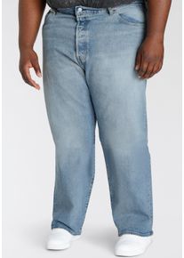 LEVI'S&reg; PLUS Straight-Jeans LEVI'S PLUS "501 LEVI'SORIGINAL B&T", Herren, Gr. 48, L&auml;nge 34, blau (stretch it out), Denim/Jeans, Obermaterial: 99% Baumwolle, 1% Elasthan, straight fit, Jeans Straight-Jeans