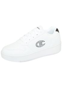 Sneaker Champion "RD18 PLATFORM GLITTER G GS", M&auml;dchen, Gr. 37,5, wht, nbk, Synthetik, Schuhe Sneaker