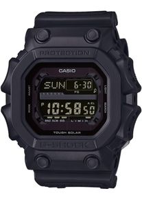Chronograph Casio G-SHOCK, schwarz (schwarz, schwarz), Armbanduhren, Herren, Chronograph, Solaruhr, Armbanduhr, Herrenuhr,digital,bis 20bar wasserd.Resinarmband