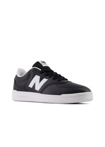 Sneaker New Balance "BB80", Herren, Gr. 44, schwarz, Leder, Schuhe Sneaker, von dem New Balance 550 inspiriert