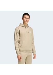 Kapuzensweatshirt adidas originals "TREFOIL ESSENTIALS HOODIE", Herren, Gr. S, stone khaki, Obermaterial: 70% Baumwolle, 30% Polyester, normal, Rundhals, angesetztes B&uuml;ndchen, Sweatshirts Kapuzensweatshirt, Basic Hoodie, Kapuzenpullover mit Logo