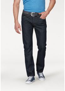 Levi's Straight-Jeans LEVI'S "501 LEVI'S ORIGINAL", Herren, Gr. 30, L&auml;nge 30, blau (marlon), Denim/Jeans, Obermaterial: 100% Baumwolle, normal lang, Jeans Straight-Jeans, mit Markenlabel, Topseller