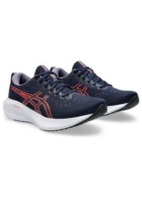 Laufschuh asics "GEL-EXCITE 10", Damen, Gr. 38, midnight, coral reef, Textil, Schuhe Laufschuh