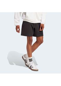 Shorts adidas Sportswear "FUTURE ICONS SMALL LOGO", Herren, Gr. S, N-Gr, schwarz (schwarz, normal, gr.), Obermaterial: 68% Baumwolle, 32% Polyester, Hosen Shorts