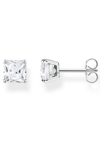 Paar Ohrstecker Thomas Sabo "H2174-009-1,-024-11,-051-14,-051-9,-414-14,-699-32", bunt (silberfarben, wei&szlig;, kristallwei&szlig;), Ohrringe, Damen, Silber 925 (recycelt), Paar Ohrstecker, mit Zirkonia (synth.), Spinell (synth.), Onyx oder Glas-Keramik Stein