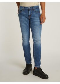 5-Pocket-Jeans Tommy Jeans "SCANTON SLIM", Herren, Gr. 30, L&auml;nge 34, blau (schwarz denim), Denim/Jeans, Obermaterial: 99% Baumwolle, 1% Elasthan, slim fit, Jeans 5-Pocket-Jeans