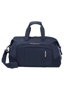 Reisetasche Samsonite "RESPARK 48", Damen, Gr. B/H/T: 48cm x 35cm x 24cm, blau (midnight blau), PET, Polyurethan (PU), unifarben, Taschen Reisetasche, Weekender Reisetasche Sporttasche mit abnehmbarem Schulterriemen