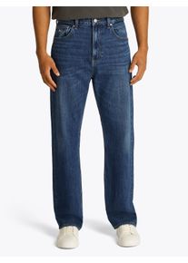 Regular-fit-Jeans Tommy Jeans "Otis Regular Straight", Herren, Gr. 36, L&auml;nge 32, blau (denim schwarz), Denim/Jeans, Obermaterial: 99% Baumwolle, 1% Elasthan, regular fit lang, Jeans Regular-fit-Jeans, Gerade geschnittene Jeans, regul&auml;rer Leibh&ouml;he