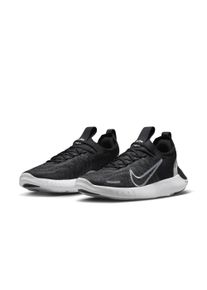 Laufschuh Nike "Free Run Flyknit Next Nature", Damen, Gr. 36,5, schwarz-wei&szlig; (schwarz, wei&szlig;), Textil, Schuhe Laufschuh