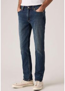 Levi's Slim-fit-Jeans LEVI'S "511 SLIM", Damen, Gr. 31, L&auml;nge 30, blau (river bank cool), Denim/Jeans, Obermaterial: 99% Baumwolle, 1% Elasthan, skinny fit kn&ouml;chellang, Jeans Slim-fit-Jeans, mit Stretch