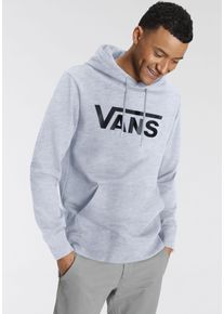 Kapuzensweatshirt Vans "Vans CLASSIC PULLOVER", Herren, Gr. S, grau (light grau h), Sweatware, Obermaterial: 100% Baumwolle, Rippb&uuml;ndchen, Sweatshirts Kapuzensweatshirt, Hoodie, Kapuzenpullover mit gro&szlig;em Logoprint