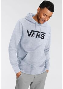 Kapuzensweatshirt Vans "Vans CLASSIC PULLOVER", Herren, Gr. M, grau (light grau h), Sweatware, Obermaterial: 100% Baumwolle, Rippb&uuml;ndchen, Sweatshirts Kapuzensweatshirt, Hoodie, Kapuzenpullover mit gro&szlig;em Logoprint