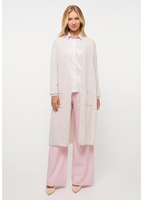 Cardigan Eterna, Damen, Gr. L, beige (ecru), 30% Kaschmir, 70% Wolle (Merino), normal, Strickjacken Cardigan