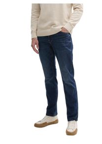 Slim-fit-Jeans Tom Tailor "JOSH", Herren, Gr. 30, L&auml;nge 34, blau (schwarz stone blau schwarz denim), Denim/Jeans, Obermaterial: 69% Baumwolle, 30% Polyester, 1% Elasthan. Futter: 65% Polyester, 35% Baumwolle, unifarben, slim fit kn&ouml;chellang, Jeans Slim-fit-Jeans, im Five-Pocket Style