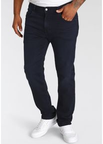 Straight-Jeans "Rando", Herren, Gr. 30, L&auml;nge 30, blau (blau schwarz used whisker), Denim/Jeans, Obermaterial: 91% Baumwolle, 7% Elastomultiester, 2% Elasthan, Pioneer Authentic Jeans, regular fit lang, Jeans Straight-Jeans