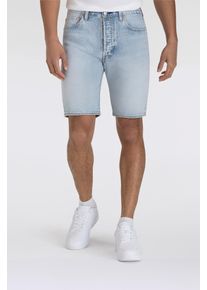 Levi's Jeansshorts LEVI'S "501", Herren, Gr. 29, N-Gr, light thread ltwt sh, Denim/Jeans, Obermaterial: 100% Baumwolle, normal, Jeans Jeansshorts, Sommerhose FRESH COLLECTION, 501 collection