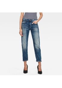 G-Star Raw Boyfriend-Jeans G-STAR "Kate", Damen, Gr. 29, L&auml;nge 28, blau (vintage azure), Denim/Jeans, Obermaterial: 98% Baumwolle, 2% Elasthan, weit, unten schmal lang, Jeans Boyfriend-Jeans, im 5-Pocket-Stil