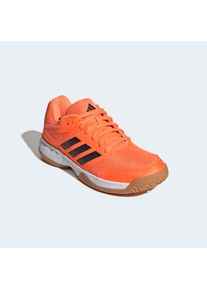 Hallenschuh adidas Performance "SPEEDCOURT IN KIDS", Jungen, Gr. 37, lucid orange, core schwarz, ftwr wei&szlig;, Synthetik, Textil, Schuhe Hallenschuh, geeignet f&uuml;r jeden Hallensport, Indoorschuhe f&uuml;r Kinder & Jugendliche