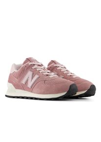 Sneaker New Balance "574", Damen, Gr. 37,5, alpha pink, Leder, Synthetik, Textil, Schuhe Sneaker