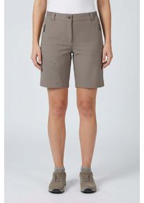 Shorts Icepeak "BEAUFORT", Damen, Gr. 40, N-Gr, granite, Obermaterial: 90% Polyester, 10% Elasthan, Hosen Shorts