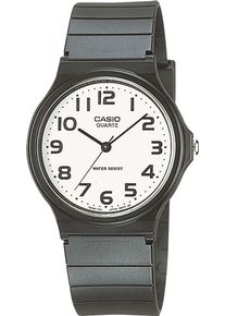 Quarzuhr, schwarz (wei&szlig;, schwarz), CASIO TIMELESS COLLECTION, Armbanduhren, Damen, Quarzuhr, Armbanduhr, Damenuhr, Jugendliche, Resinarmband