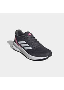 Laufschuh adidas Performance "RUNFALCON 5", Damen, Gr. 37, grau six, ftwr wei&szlig;, bliss pink, Synthetik, Textil, Schuhe Laufschuh