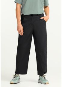 7/8-Hose Jack Wolfskin "MAHANI 7 / 8 PANTS W", Damen, Gr. 46, N-Gr, schwarz, Obermaterial: 100% Polyester. Futter: 100% Polyester, Hosen 7/8-Hose
