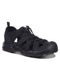 Outdoorsandale Icepeak "AKSU MS", Damen, Gr. 37, schwarz, Synthetik, Schuhe Outdoorsandale