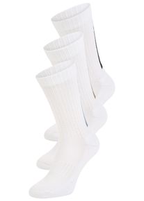 Freizeitsocken HUGO UNDERWEAR "3P QS BACK LABEL CC", Damen, Gr. 39-42, open miscellaneous 965, Baumwollmischung, elastisch, Socken Freizeitsocken, mit kontrastfarbenen Logoschriftzug