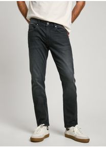Slim-fit-Jeans Pepe Jeans "SLIM GYMDIGO JEANS", Herren, Gr. 32, L&auml;nge 30, schwarz (washed schwarz gymdigo), Denim/Jeans, Obermaterial: 72% Baumwolle, 14% Viskose, 12% Polyester, 2% Elasthan, slim fit lang, Jeans Slim-fit-Jeans, sehr elastisch