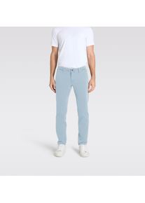 Chinohose MAC "Driver", Herren, Gr. 32, L&auml;nge 30, blau fog, Web, Obermaterial: 89% Baumwolle, 8% Polyester, 3% Elasthan, figurumspielend kn&ouml;chellang, Hosen Chinohose, mit Stretch, Topseller
