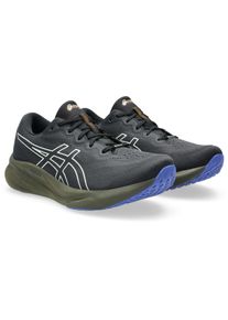 Laufschuh asics "GEL-PULSE 15 GORE-TEX", Herren, Gr. 46,5, schwarz (schwarz, braun stone), Textil, Schuhe Laufschuh, wasserdicht