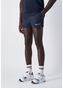 Badeshorts Champion "Icons Beachshort Short", Herren, Gr. XXL (54), N-Gr, blau (nny), Web, Obermaterial: 100% Polyester, Badehosen Badeshorts, schnell trocknendes Gewebe, wasserabweisendes Material