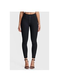 Leggings Freddy "WRUP2 SUPERSKINNY", Damen, Gr. M (38), N-Gr, schwarz, Obermaterial: 81% Baumwolle, 19% Elasthan, skinny fit lang, Hosen Leggings, mit Push-up Effekt