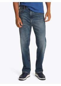 Regular-fit-Jeans Tommy Jeans "Otis Regular Straight", Herren, Gr. 30, L&auml;nge 32, blau (schwarz denim), Denim/Jeans, Obermaterial: 99% Baumwolle, 1% Elasthan, regular fit lang, Jeans Regular-fit-Jeans, Gerade geschnittene Jeans, regul&auml;rer Leibh&ouml;he