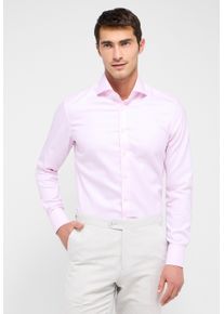 Langarmhemd Eterna "SLIM FIT", Damen, Gr. 44, Normalgr&ouml;&szlig;en, rosa, Twill, 100% Baumwolle, schmal, Manschette, Hemden Langarmhemd, NON IRON (b&uuml;gelfrei)