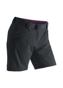 Funktionsshorts Maier Sports "Lulaka Shorts", Damen, Gr. 40, Normalgr&ouml;&szlig;en, schwarz, 90% Polyamid, 10% Elasthan, Hosen Funktionsshorts, Damen Shorts, kurze Wanderhose, Outdoorhose mit 4 Taschen, Regular Fit