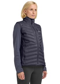 Funktionsweste Jack Wolfskin "ROUTEBURN PRO INS VEST W", Damen, Gr. XS, grau (graphite, coolgrau), Obermaterial: 100% Polyester. Futter: 100% Polyester. F&uuml;llung: 100% Polyester, Westen Funktionsweste