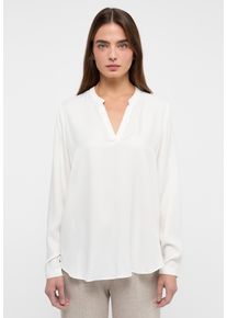 Longbluse Eterna "LOOSE FIT", Damen, Gr. 40, beige (champagner), 100% Viskose, Blusen Longbluse