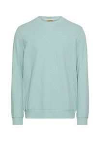 Sweatshirt Camel Active, Herren, Gr. XL, aqua gr&uuml;n, Sweatware, Obermaterial: 100% Baumwolle, unifarben, normal h&uuml;ftbedeckend, Rundhals, B&uuml;ndchen, Sweatshirts Sweatshirt, unifarben aus reiner Baumwoller