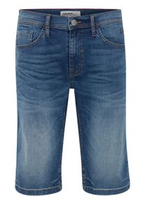 Jeansshorts Blend "Jeansshorts BHDenim", Herren, Gr. M, N-Gr, blau (denim middle blau), Obermaterial: 98% Baumwolle CO. 2% Elasthan EL., Jeans Jeansshorts