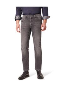 Straight-Jeans "Rando Dicke N&auml;hte", Herren, Gr. 36, L&auml;nge 34, grau used whisker, Denim/Jeans, Obermaterial: 98% Baumwolle, 2% Elasthan, Pioneer Authentic Jeans, Jeans Straight-Jeans